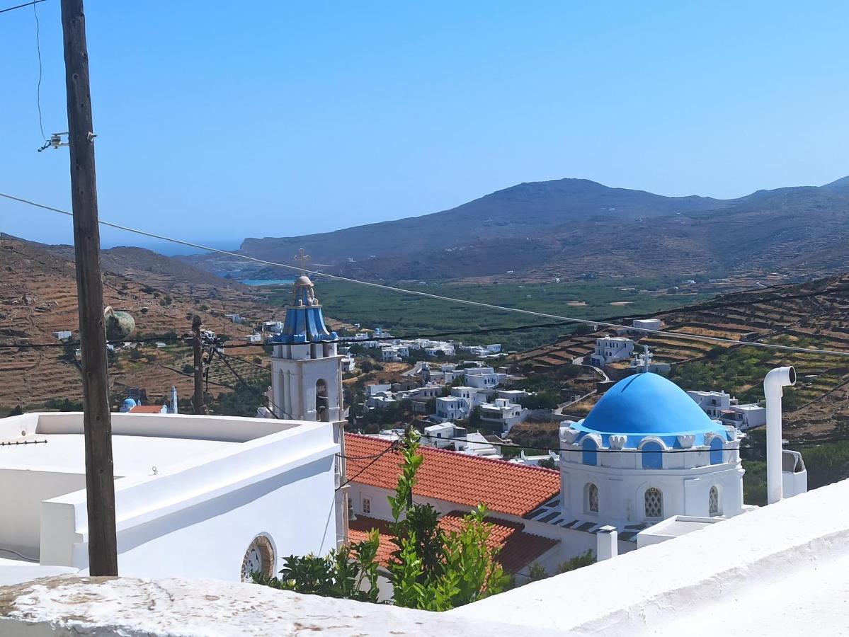 70M2 Neoclassic Villa, Excellent Location Great View Last House Of Village Kalloni  외부 사진