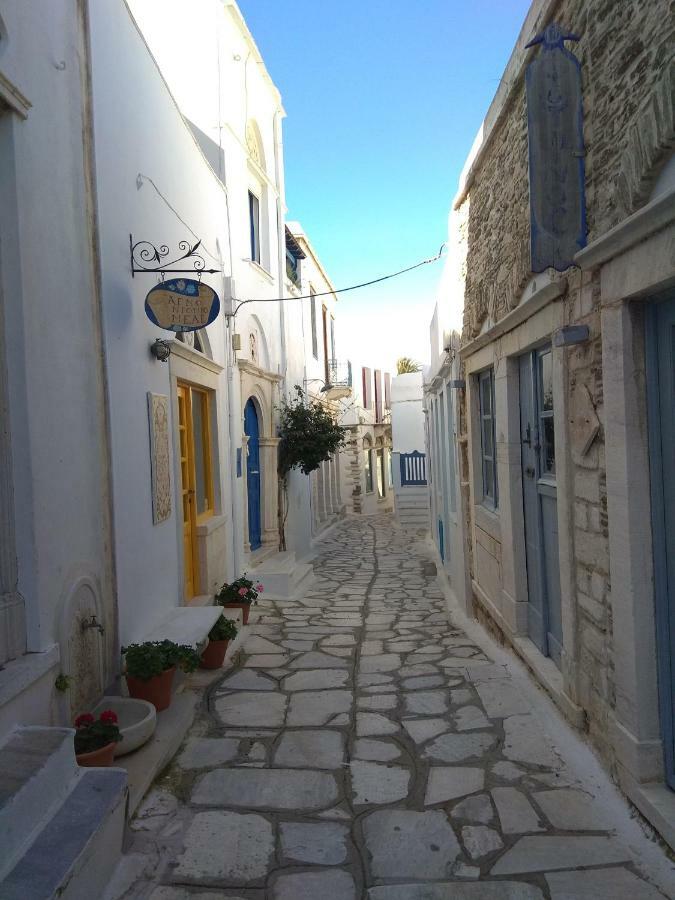 70M2 Neoclassic Villa, Excellent Location Great View Last House Of Village Kalloni  외부 사진